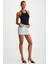 Mıssy Kadın Halter Yaka Kısa Siyah Body 3