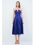 Straplez Elbise Lacivert 12433502002 1