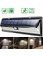 Dış Mekan Için Hareket Sensörlü 118 LED Güneş Enerjili Duvar Lambası Siyah (Yurt Dışından) 2