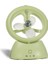 Mini USB Şarj Edilebilir Sprey Fan Öğrenci Yurt Ofis Masaüstü Sessiz Fan Buzlu Matcha Green (Yurt Dışından) 5