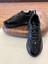 1094 Siyah Rugan - Siyah Taban Hakiki Deri Erkek Sneakers 1