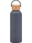 Tcherchı 500 ml Küçük Ağız Termos Bardak Taşınabilir Saplı Bambu Ahşap Kapak Vakum Çift Paslanmaz Çelik Basit Açık Spor Su Şışesı (Yurt Dışından) 1