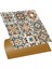 Kendinden Yapışkanlı Tezgah Arası Kaplama Fas 019 Karma Desenli Pvc Karo 30X30 cm (33 Adet) 3m2 1