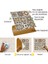 Kendinden Yapışkanlı Tezgah Arası Kaplama Fas 019 Karma Desenli Pvc Karo 30X30 cm (33 Adet) 3m2 3