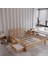 2 Çekmeceli Letto Atlantik Mdf Set Karyola | Tek ve Çift Kişilik Yatak Uyumlu, Kolay Kurulum 2