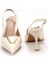 Pisagor PS-32130 7 cm Topuklu Kadın Stiletto Abiye Ayakkabı 3