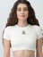 Kız Çocuk Fitilli Yarım Kollu Crop T-Shirt 2