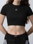 Kız Çocuk Fitilli Yarım Kollu Crop T-Shirt 4