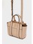 Kadın Mini Tote Vegan Deri El Çantası Gold Toka Günlük ve Iş Trend Tasarım Modern Stil Mükemmel Uyum 3