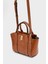 Kadın Mini Tote Vegan Deri El Çantası Gold Toka Günlük ve Iş Trend Tasarım Modern Stil Mükemmel Uyum 3