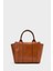 Kadın Mini Tote Vegan Deri El Çantası Gold Toka Günlük ve Iş Trend Tasarım Modern Stil Mükemmel Uyum 5