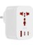 WI-UA008 30W Gan Tech Pd Hızlı Şarj Özellikli Universal Seyahat Şarj Başlığı Beyaz 1