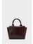 Kadın Mini Tote Vegan Deri El Çantası Gold Toka Günlük ve Iş Trend Tasarım Modern Stil Mükemmel Uyum 5