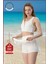 Kadın Alt-Üst Takım Şort & Crop Denizde Havuzda Sporda Casual / Günlük Kullanım Ekru TK3107 6