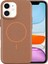 Apple iPhone 11 Kılıf Magleather Pro Kahverengi 2