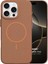 Apple iPhone 16 Pro Kılıf Magleather Pro Kahverengi 2