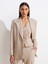 60768 Blazer Ceket-Bej 4