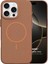 Apple iPhone 15 Pro Max Kılıf Magleather Pro Kahverengi 2