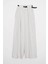 Kemerli Geniş Paça Krem Kadın Pantolon D83910-2Y5 1