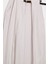 Kemerli Geniş Paça Krem Kadın Pantolon D83910-2Y5 2