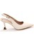 Pisagor PS-32140 7 cm Topuklu Kadın Stiletto Abiye Ayakkabı 4
