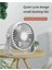 F26 3 Kademeli Karışık Renk Kablolu Taşınabilir Masaüstü Usb Fan 5