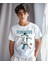 Beyaz Erkek Çocuk Tişört - Cristiano Ronaldo 7 Baskılı T-Shirt - %95 Pamuk %5 Elastan - Kısa Kollu - Yazlık Unisex Spor Futbolcu Tişört 1