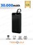 Hızlı Şarj Özellikli Powerbank 30.000 Mah 22.5 W Pd Kamp Işıklı LCD Göstergeli Yeni Nesil Usb-C 1