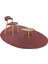 Tema 9039 Bordo Sisal Hasır Iç Dış Mekan Kilim Dekoratif Bahçe Balkon Salon Halısı 4