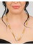 El Yapımı Akik & Howlite Silindir Boncuklu Bronz Detaylı Kolye – Boho Vintage Statement 2
