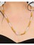 El Yapımı Akik & Howlite Silindir Boncuklu Bronz Detaylı Kolye – Boho Vintage Statement 3