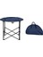 Katlanır Kamp Masası Lacivert 71 cm 1
