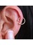 14 Ayar Altın Çift Toplu Halka Tragus Piercing 1