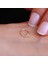 14 Ayar Altın Taşlı Kalp Halka Tragus Piercing 3