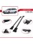 Subaru Outback 2 2000-2004 Arası ile Uyumlu Fly Model Ara Atkı Tavan Barı Gri 2 Adet 4