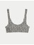 Dolgulu Yuvarlak Yaka Bikini Üstü 5