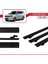 Ssangyong Rodius 2 2013-2018 Arası ile Uyumlu Basıc Model Ara Atkı Tavan Barı Siyah 3 Adet 3