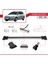 Hyundai I30 (Fd) Sw 2007-2011 Arası ile Uyumlu Fly Model Ara Atkı Tavan Barı Gri 2 Adet 4