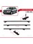 A4 (B8) Allroad 2009-2015 Arası ile Uyumlu Basıc Model Ara Atkı Tavan Barı Siyah 3 Adet 5