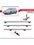 Saab 9-3 Iı Sw 2006-2012 Arası ile Uyumlu Basıc Model Ara Atkı Tavan Barı Gri 3 Adet 5