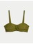 Destekli Önü Büzgülü Bandeau Bikini Üstü 5