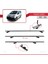 Peugeot Expert 2 2007-2016 Arası ile Uyumlu Basıc Model Ara Atkı Tavan Barı Gri 2 Adet 5