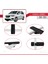 Vauxhall Combo E Life 2019-2022 Arası ile Uyumlu Basıc Model Ara Atkı Tavan Barı Siyah 2 Adet 4