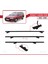 Renault Laguna (X56) Sw 1996-2000 Arası ile Uyumlu Basıc Model Ara Atkı Tavan Barı Siyah 2 Adet 5