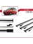 Fiat Panda 2 (169) 2003-2012 Arası ile Uyumlu Basıc Model Ara Atkı Tavan Barı Gri 3 Adet 3