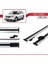 Dodge Journey 2008 ve Sonrası ile Uyumlu Basıc Model Ara Atkı Tavan Barı Gri 2 Adet 3