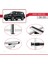 Infiniti QX80 (Z62) 2014-2023 Arası ile Uyumlu Basıc Model Ara Atkı Tavan Barı Gri 2 Adet 4