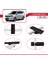 Ssangyong Stavic 2 2013-2019 Arası ile Uyumlu Basıc Model Ara Atkı Tavan Barı Siyah 3 Adet 4