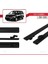 Seat Alhambra 2 (7n) 2010-2020 Arası ile Uyumlu Basıc Model Ara Atkı Tavan Barı Siyah 2 Adet 3