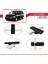 Seat Alhambra 2 (7n) 2010-2020 Arası ile Uyumlu Basıc Model Ara Atkı Tavan Barı Siyah 2 Adet 4